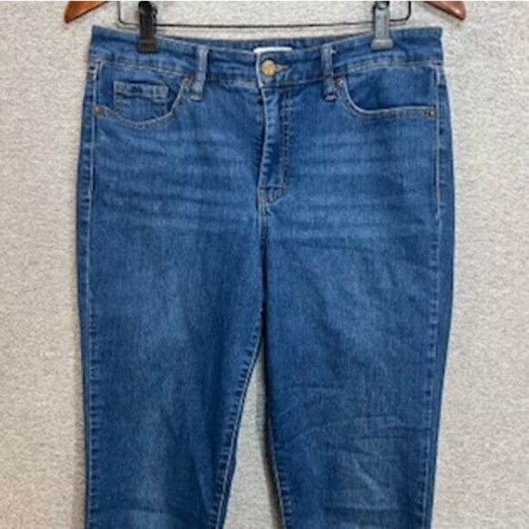 Jessica Simpson Jeans Womens Size 8 Blue Denim High Rise Ankle Stretch - Picture 3 of 16